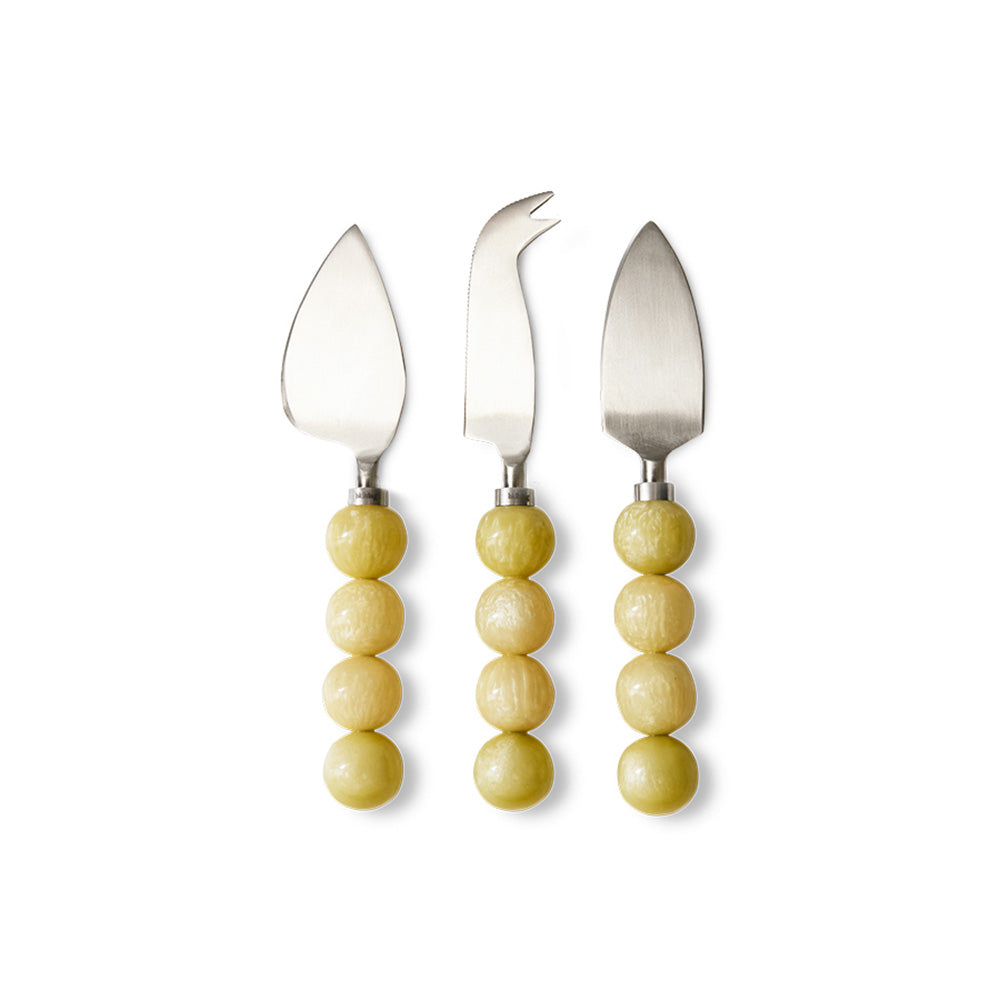 Cheese Knives - Lemon (set of 3)