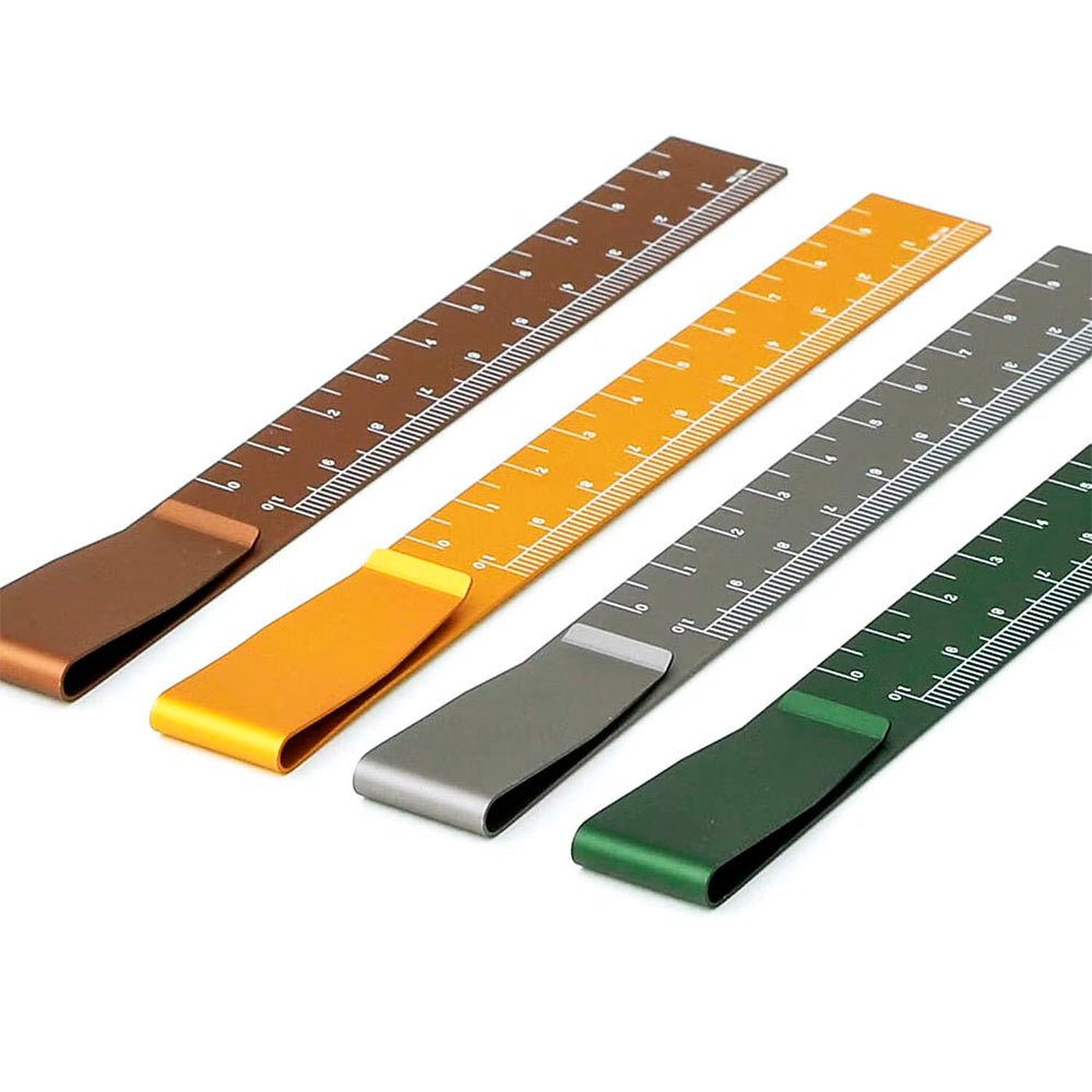 Clip Ruler Yellow