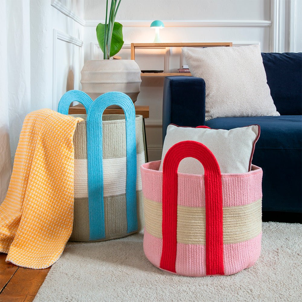 Basket Colombo Grey Large