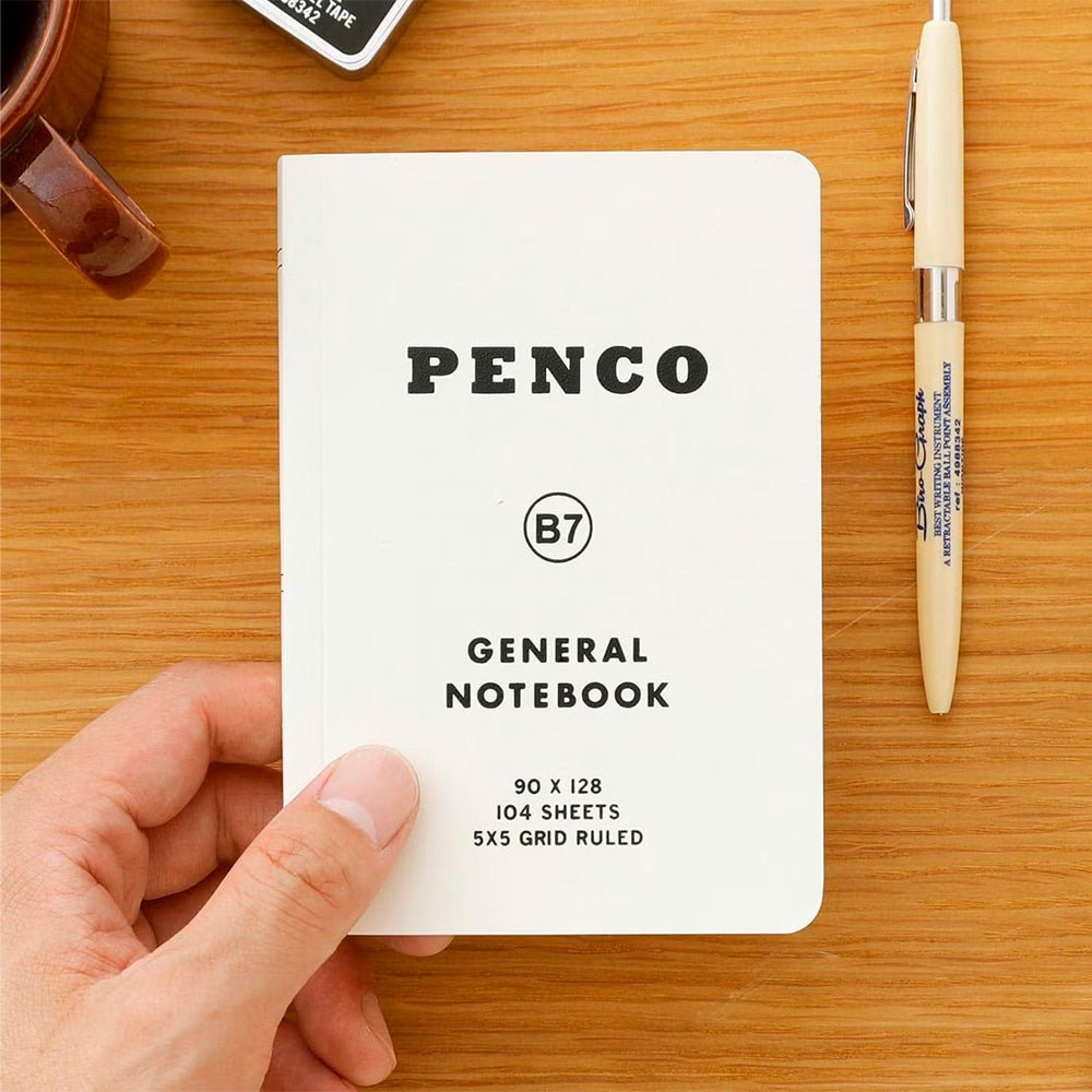 Cuaderno Soft PP B7 Cuadrícula Blanco