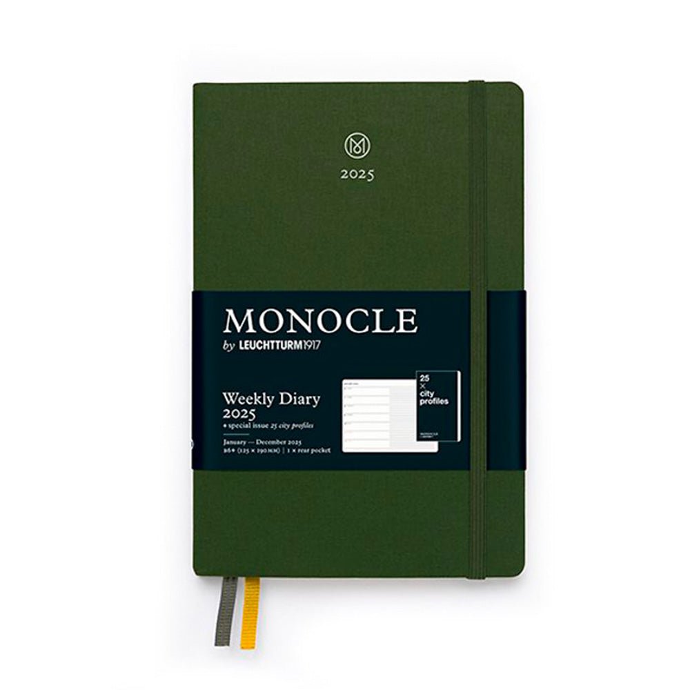 Agenda Monocle 2025 B6 Oliva