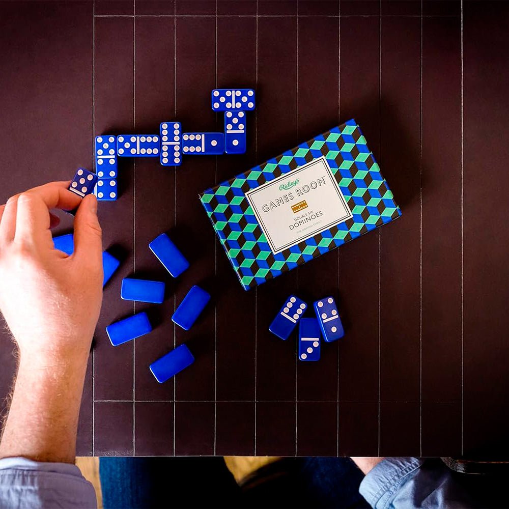 Domino Ridley's Blue Domino Board Game