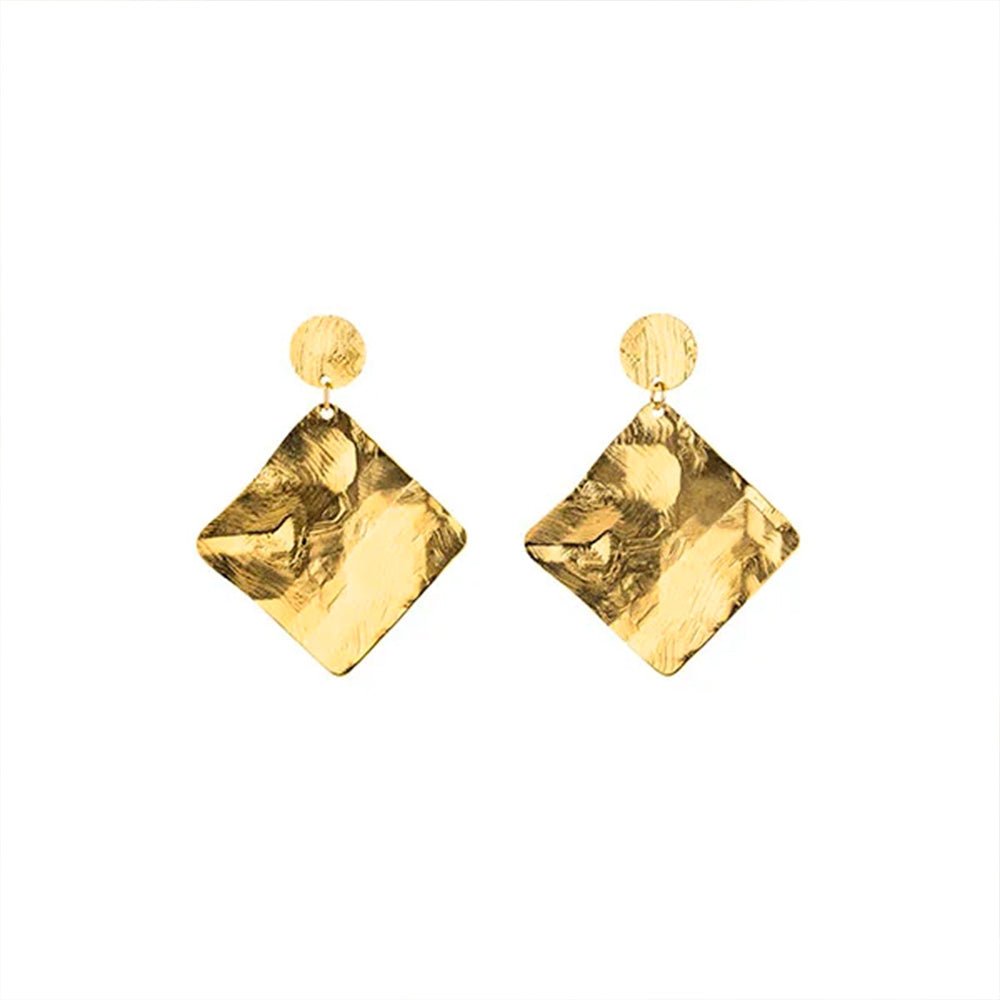 Eos Rombo Texture Earrings