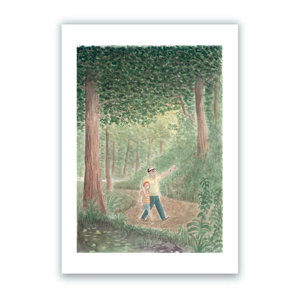 El Paseo Impresión Giclée A4