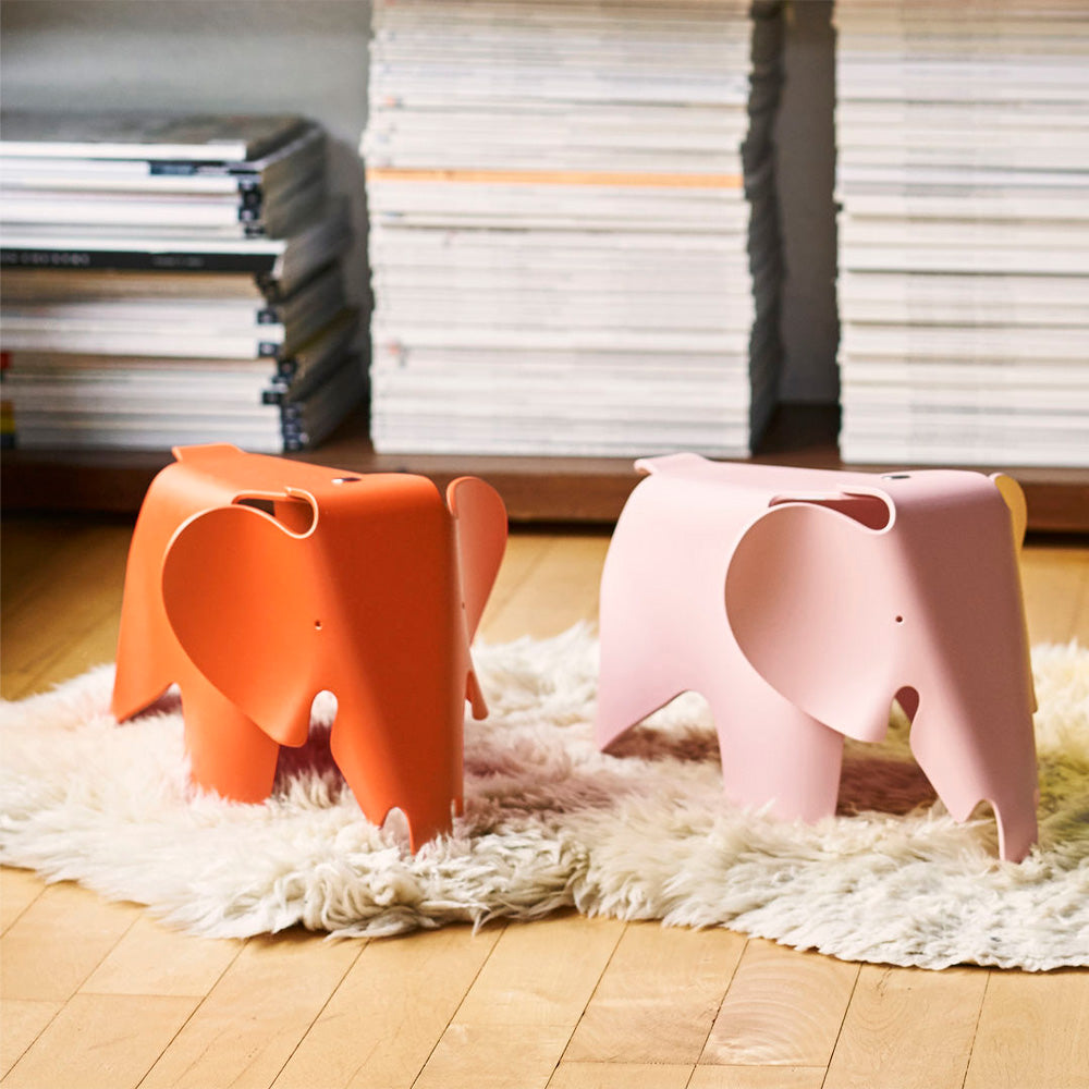 Elefante Eames Pequeño Red Orange RE 2025 Nueva Edición