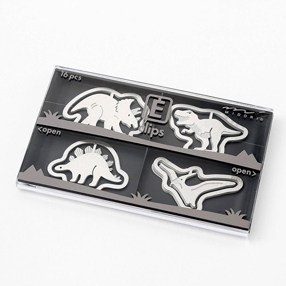 Etching Clips Dinosaurios