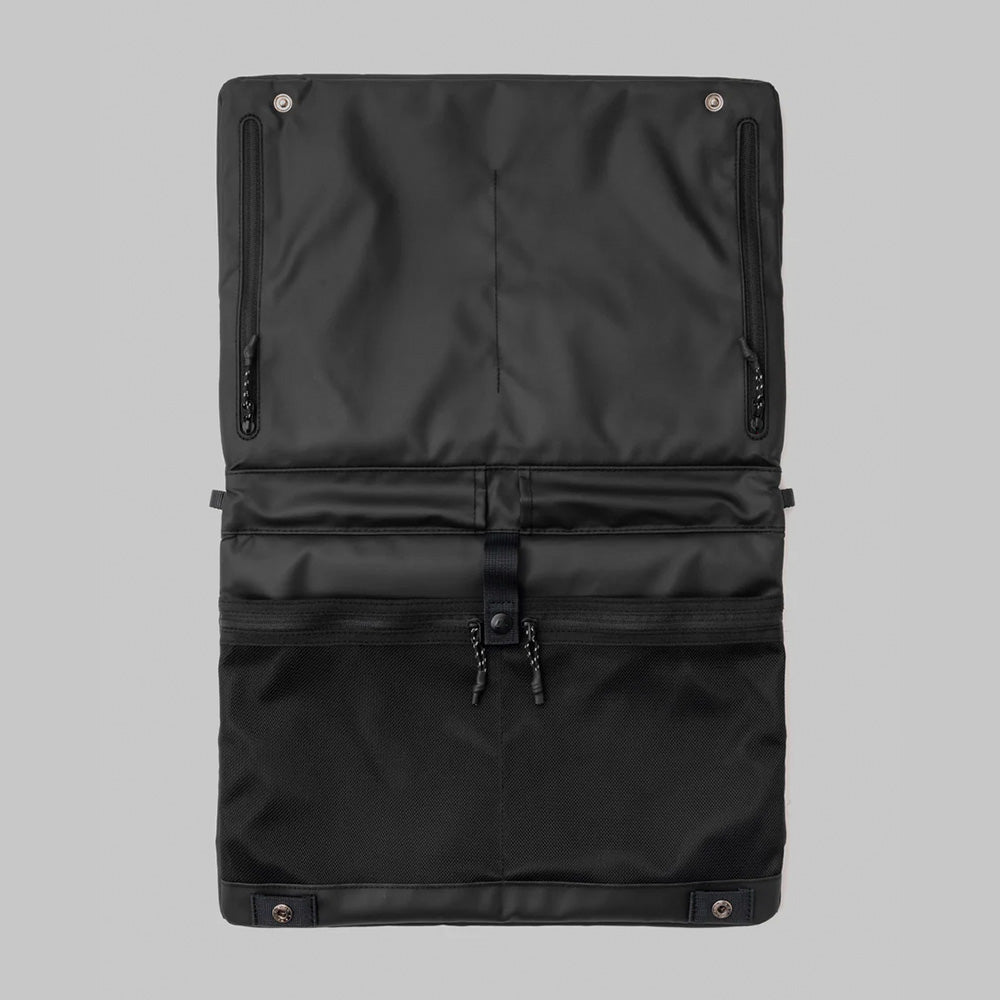 Sac plat grand noir sec