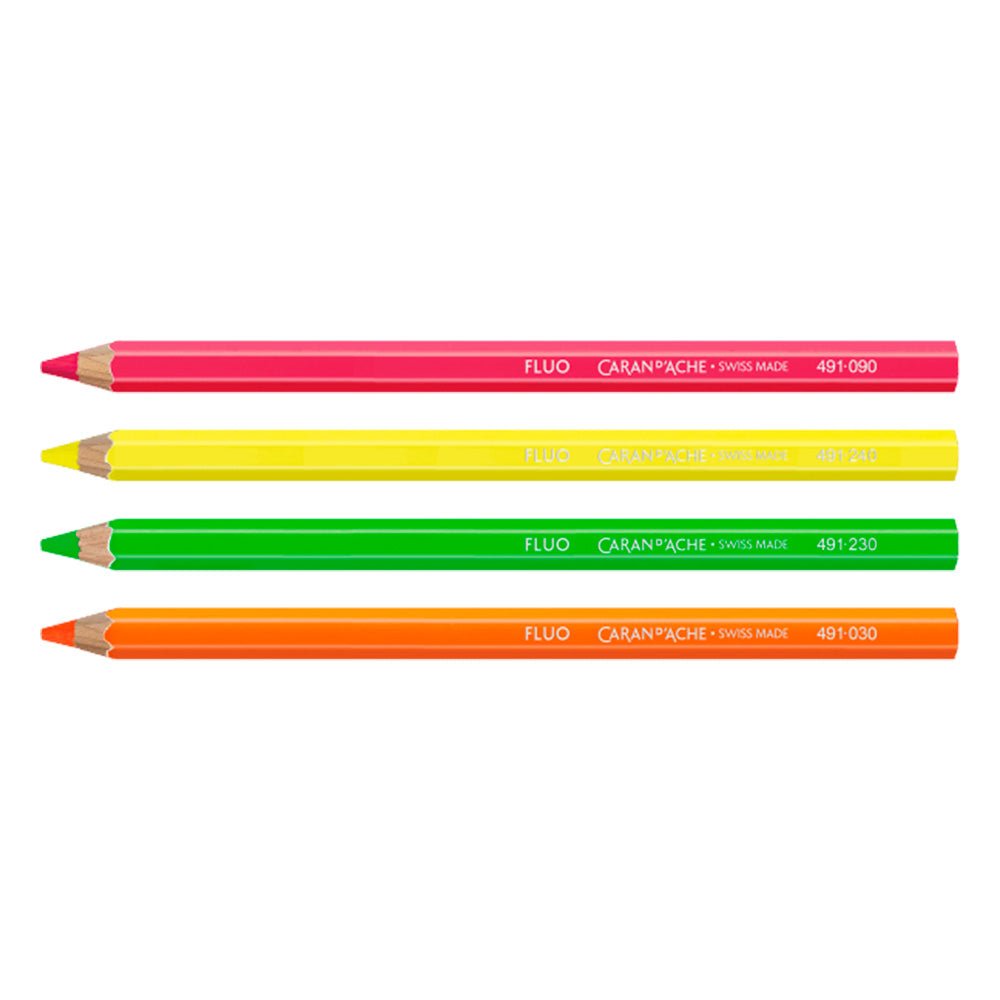 Maxi Lapiz Grafito Fluo Amarillo