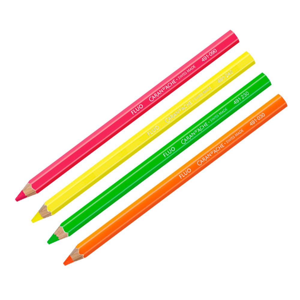 Maxi Lápiz Grafito Fluo Naranjo