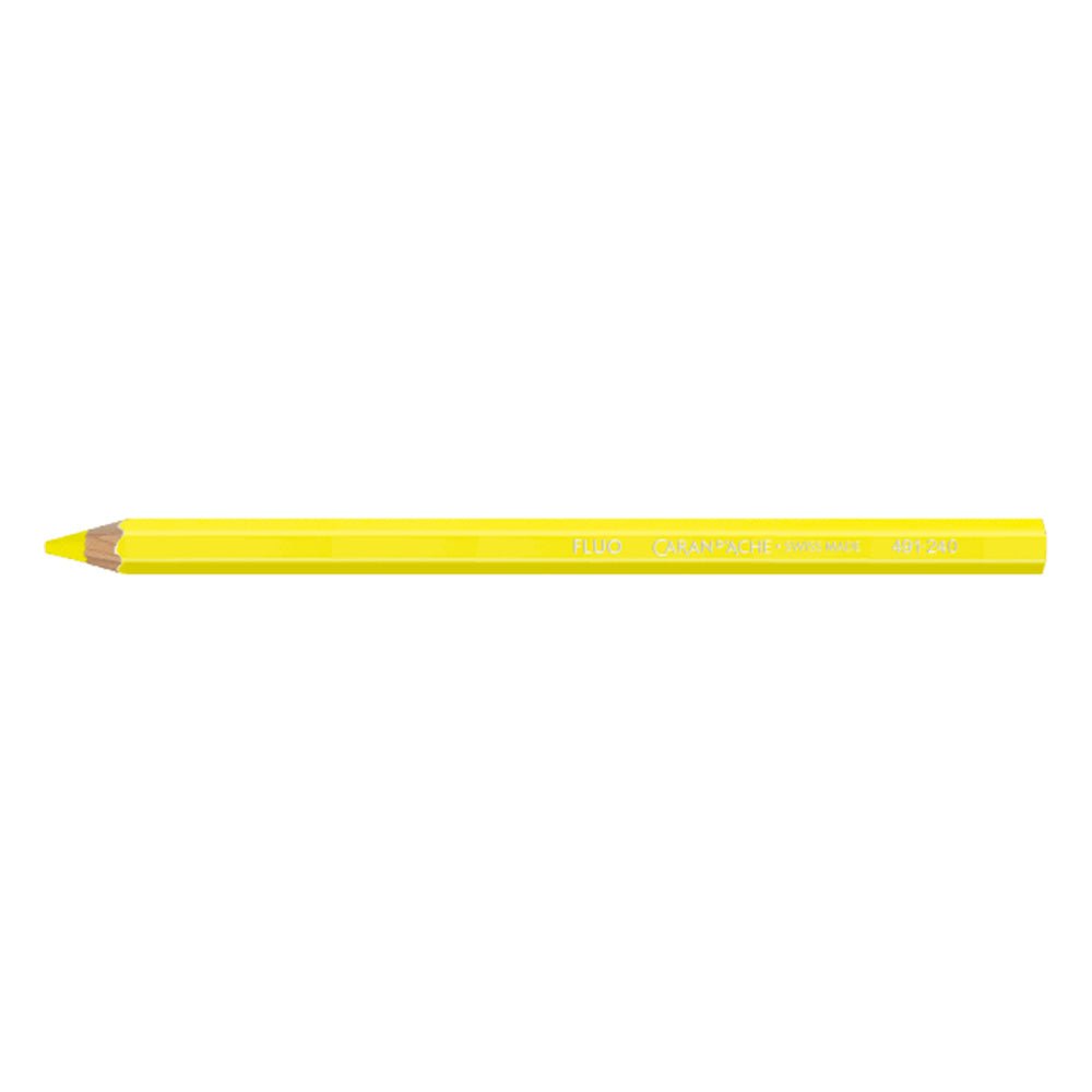 Maxi Lapiz Grafito Fluo Amarillo