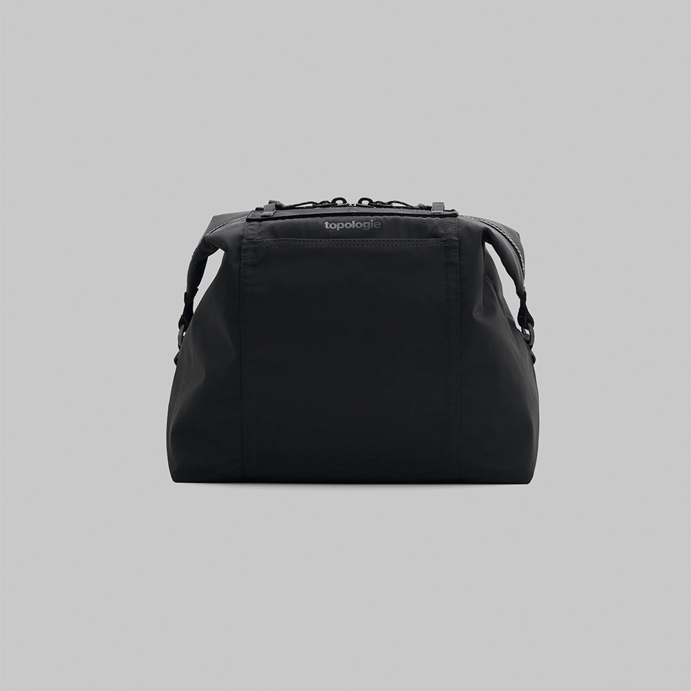Explorer Tote Medium Black Tech Sateen