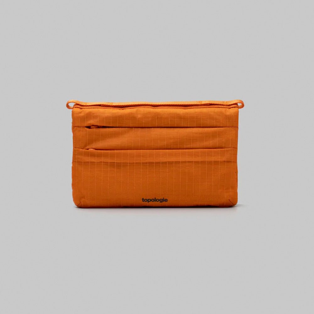 Flat Sacoche Small Burn Orange Glazed Ripstop