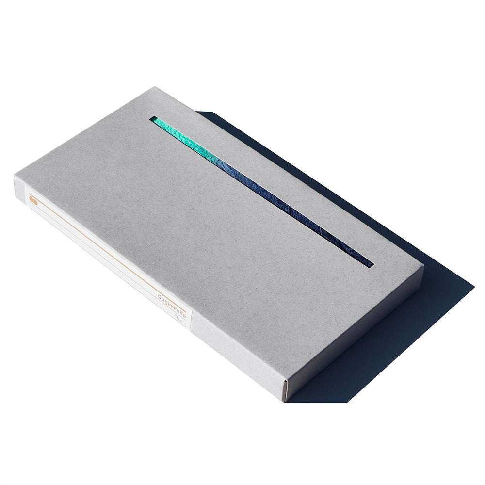 Carnet GugimFolio A6 Bleu Menthe Lisse