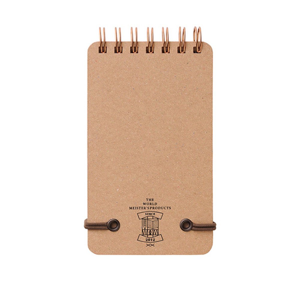 Cahier à spirale WM Grain Rouge