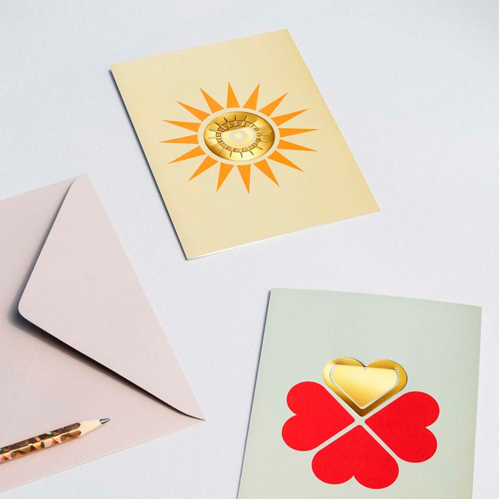Tarjeta de Felicitación Sol