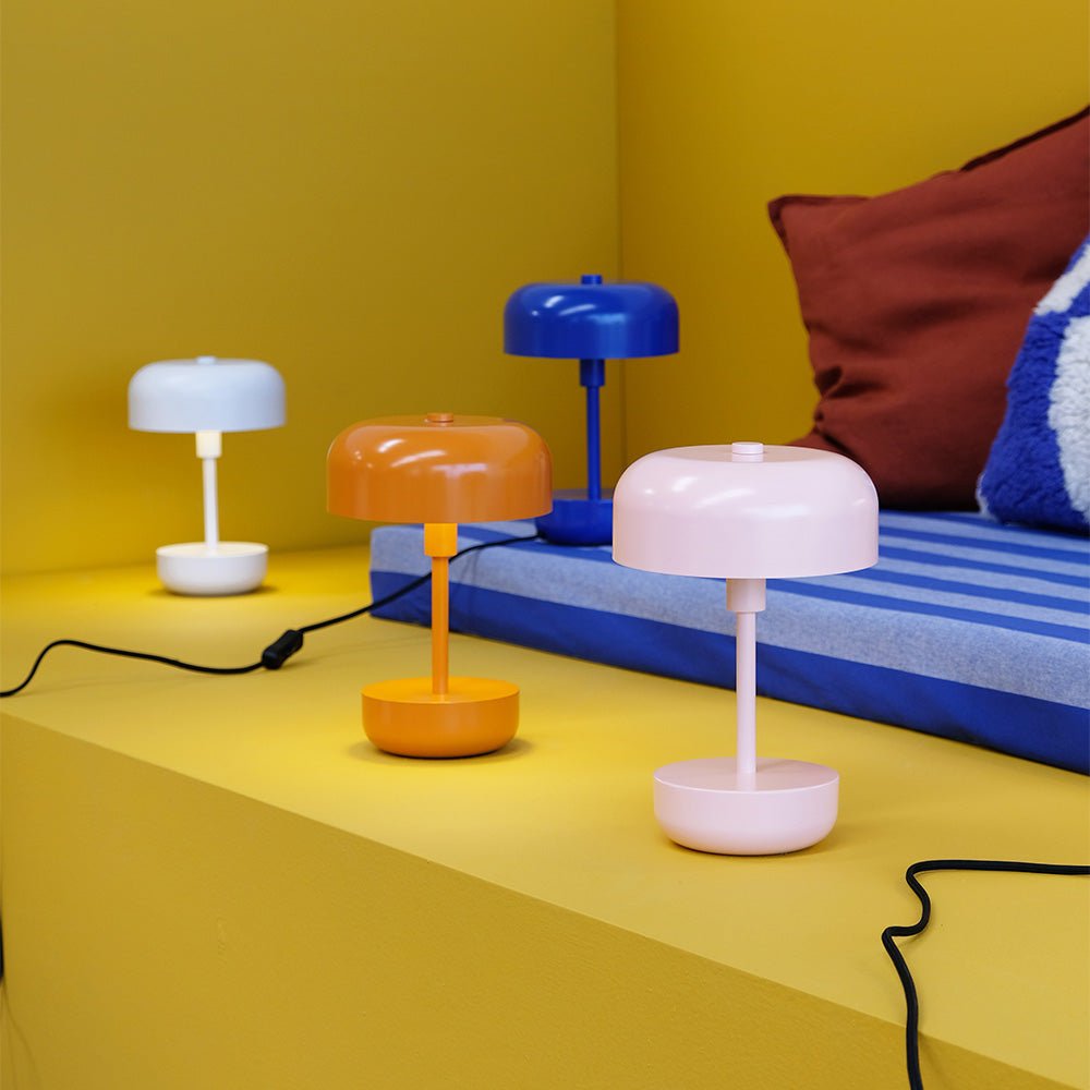 Haipot Orange Rechargeable LED Table Lamp