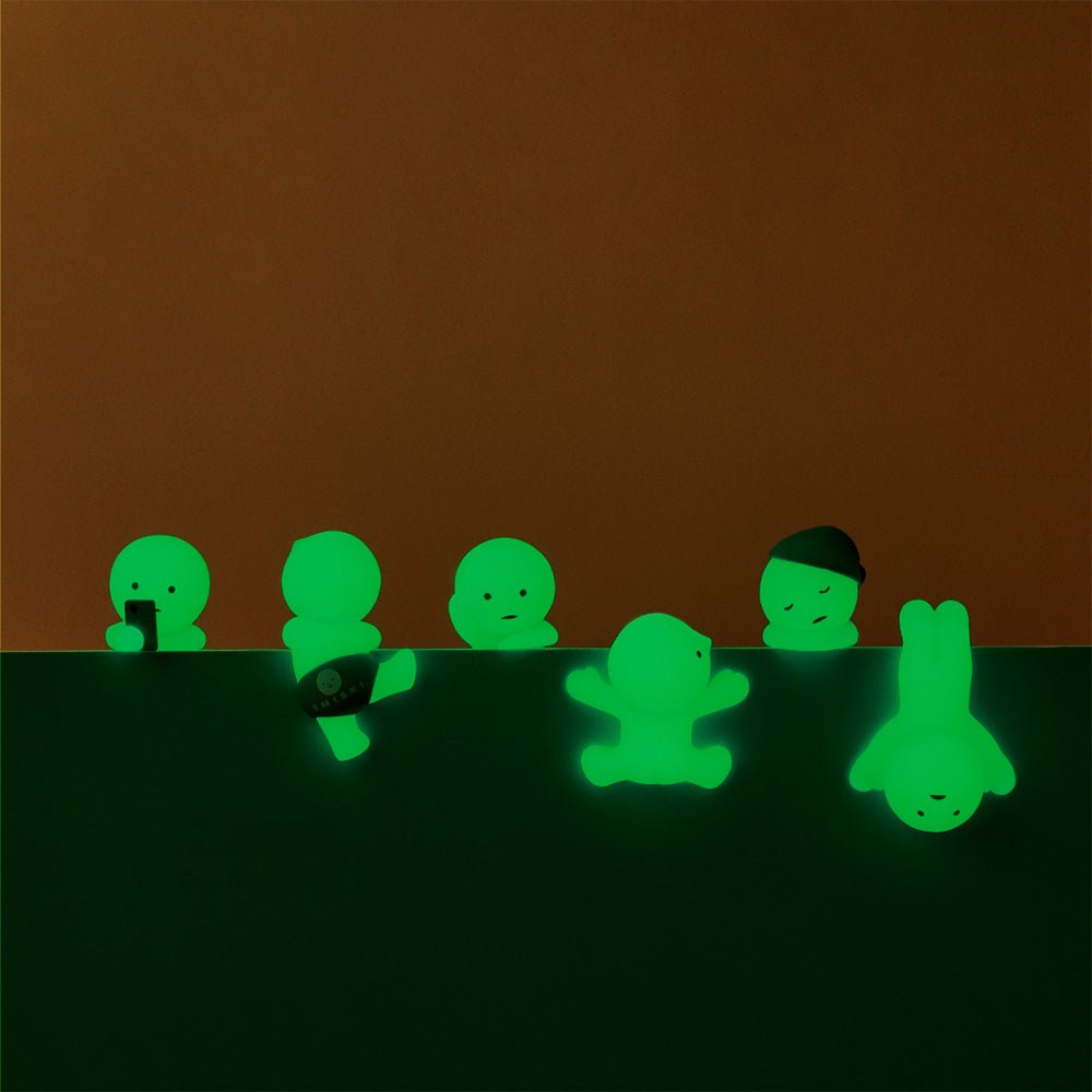 Smiski Glow in the Dark Hippers Series