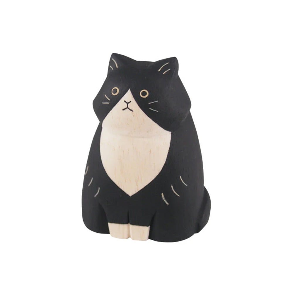 Pole Pole Wooden Animal Long Black Hair Hachiwara