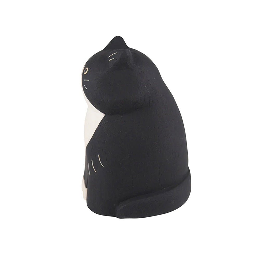Pole Pole Wooden Animal Long Black Hair Hachiwara