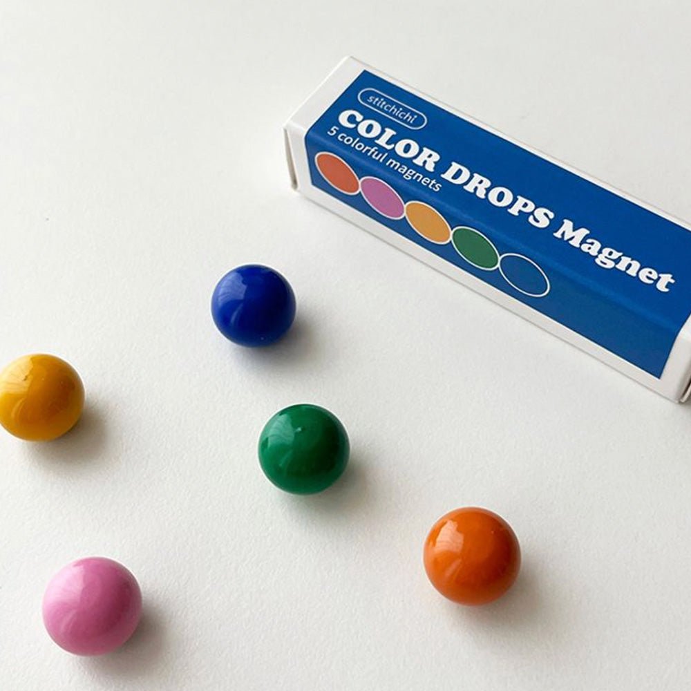 Imanes Color Drop Multicolor (set de 5)