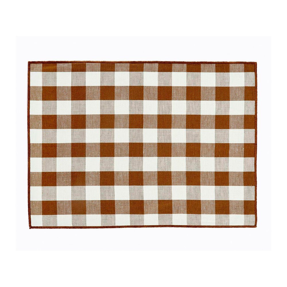 Placemat Vichy Brown