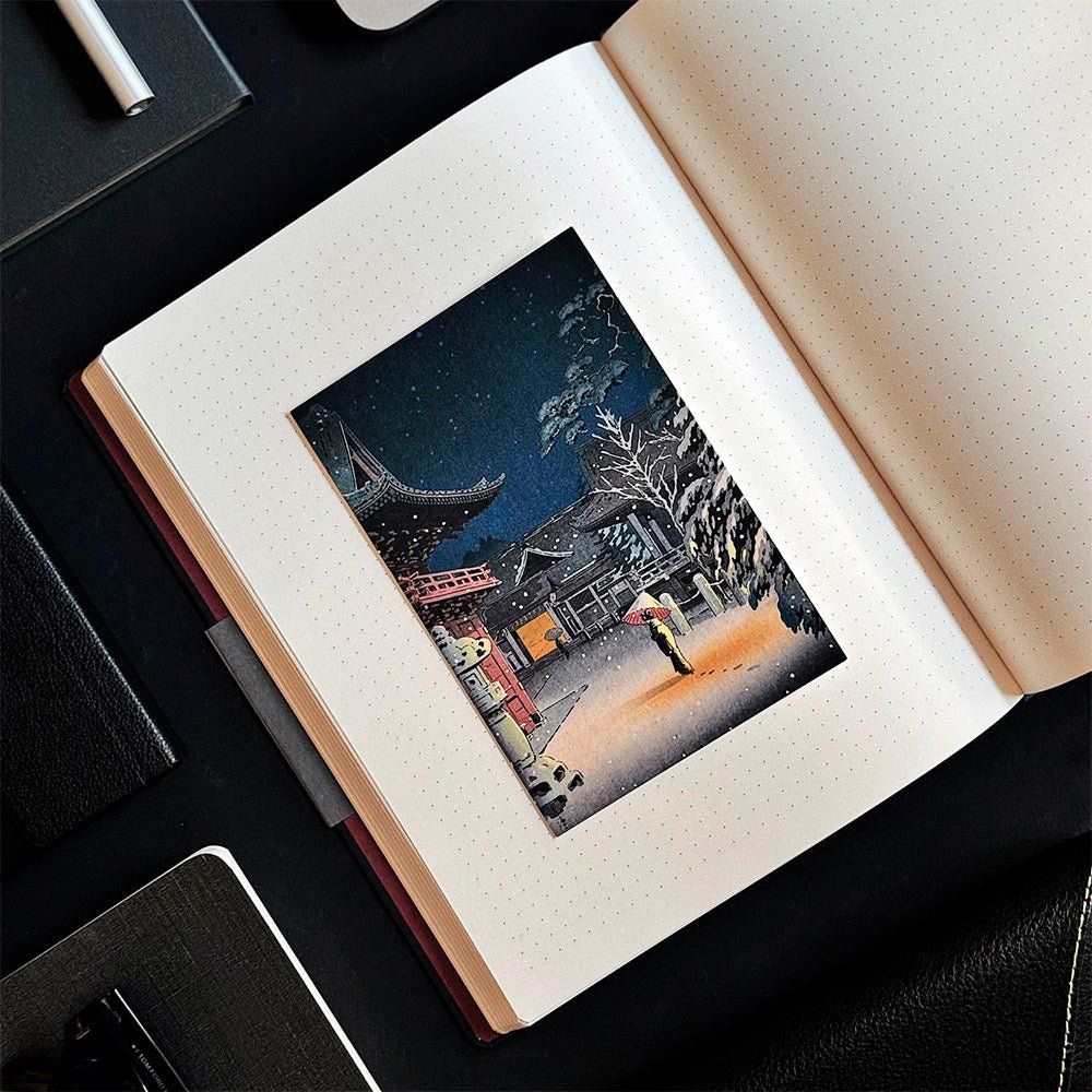 Le carnet bleu marine Executive