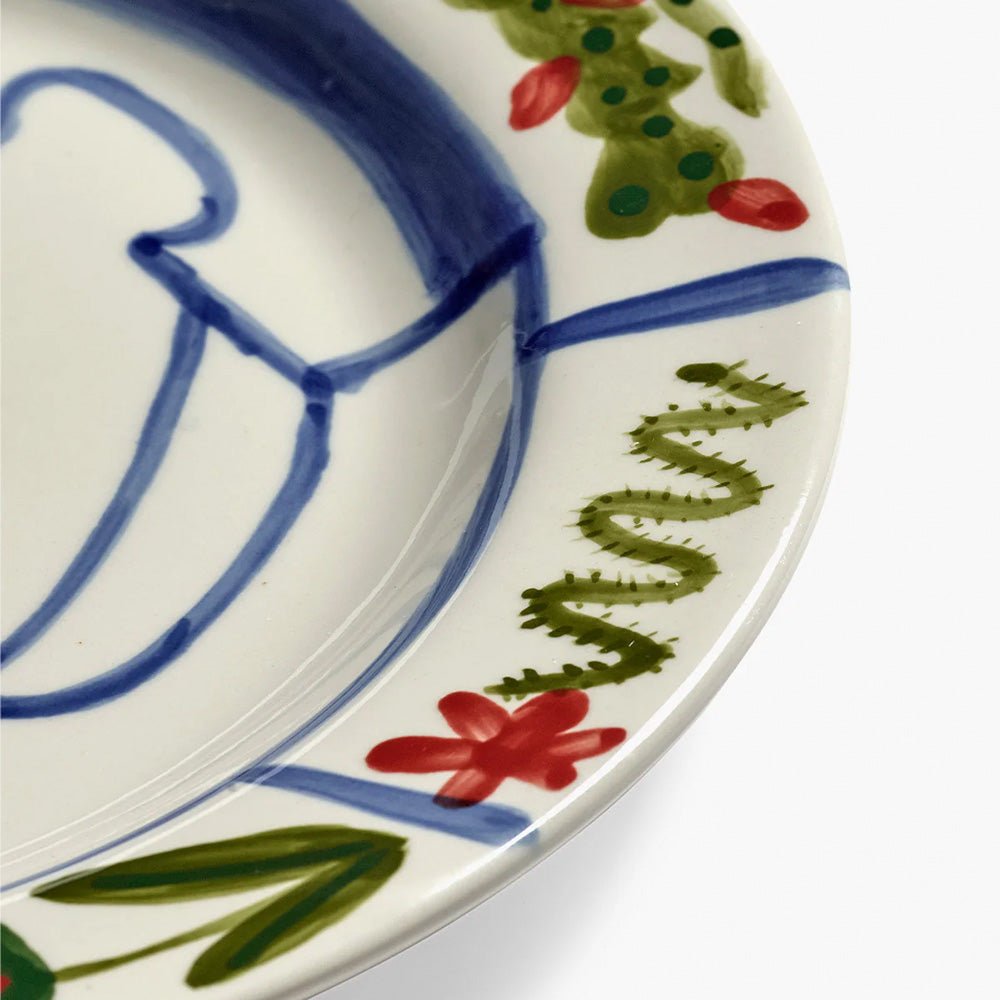 Assiette plate 05 Inti Munay (lot de 2)