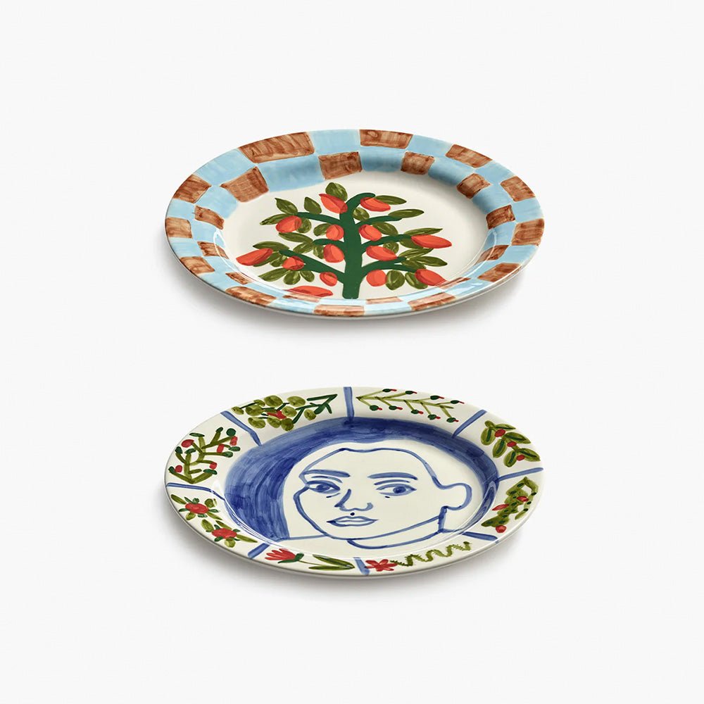 Assiette plate 05 Inti Munay (lot de 2)