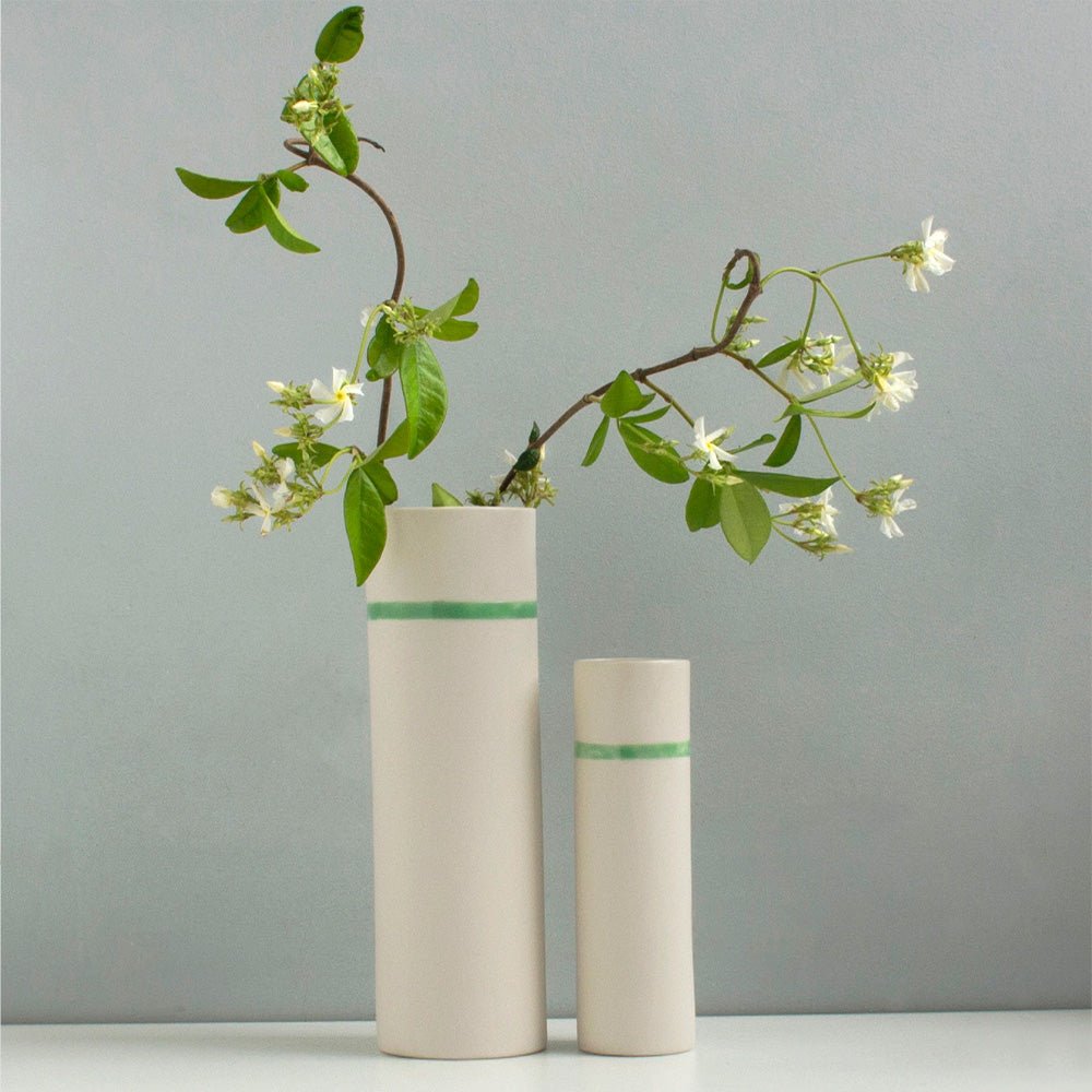 Vase Cylindre S Vert