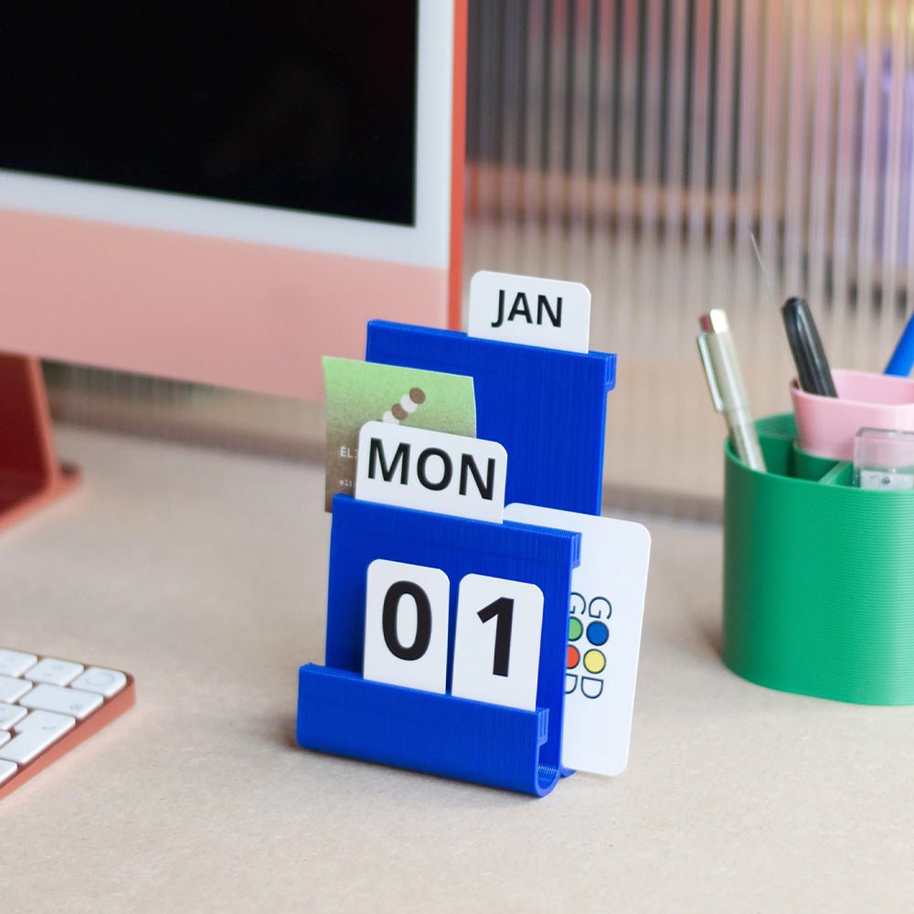 Calendar Perpetual Joe Blue