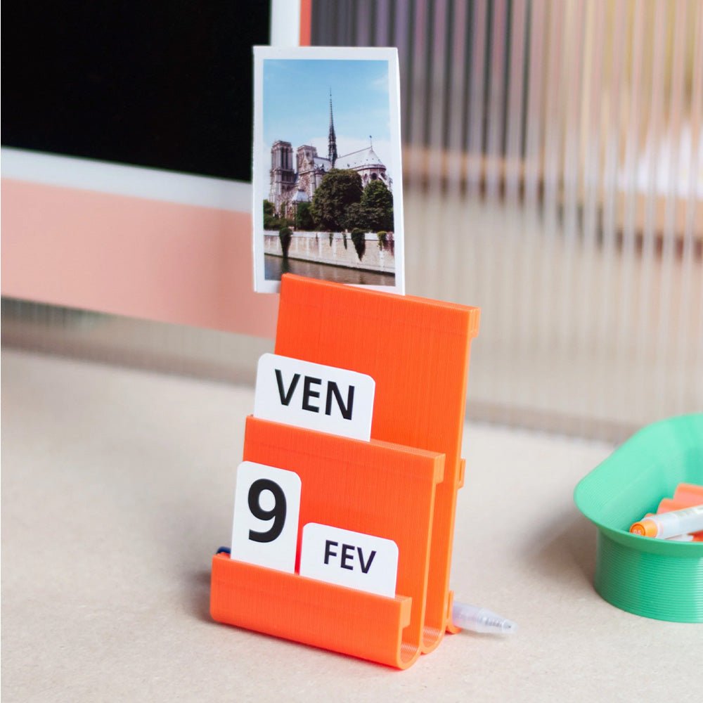 Calendar Perpetual Joe Orange