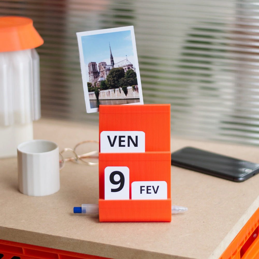Calendar Perpetual Joe Orange