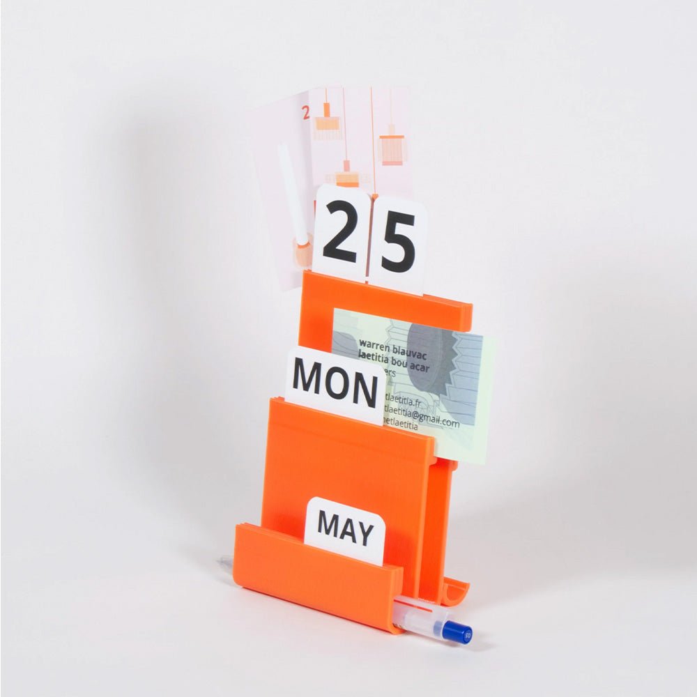 Calendar Perpetual Joe Orange