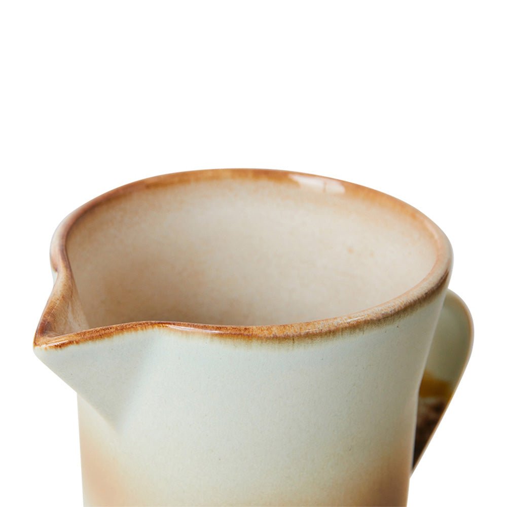 Céramique années 70 : Cruche coquillage