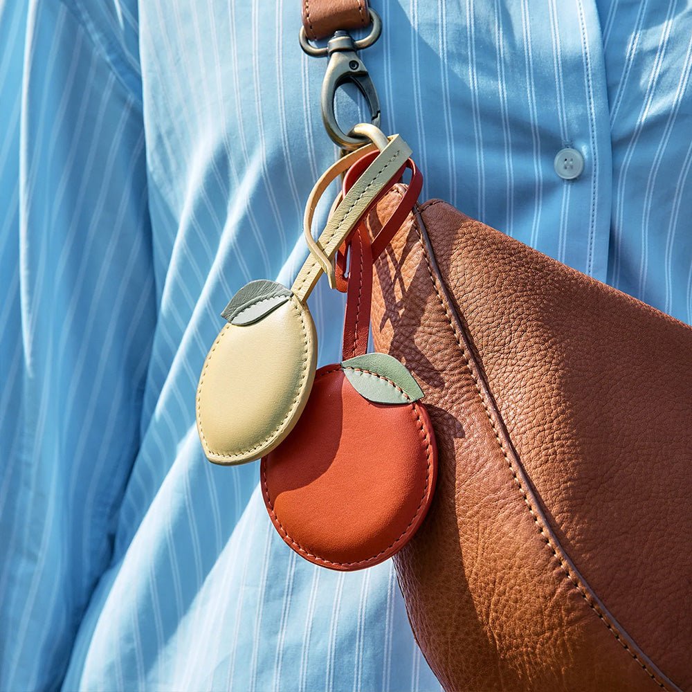 Charm Bolso Naranja - Tangerine Classic Leather