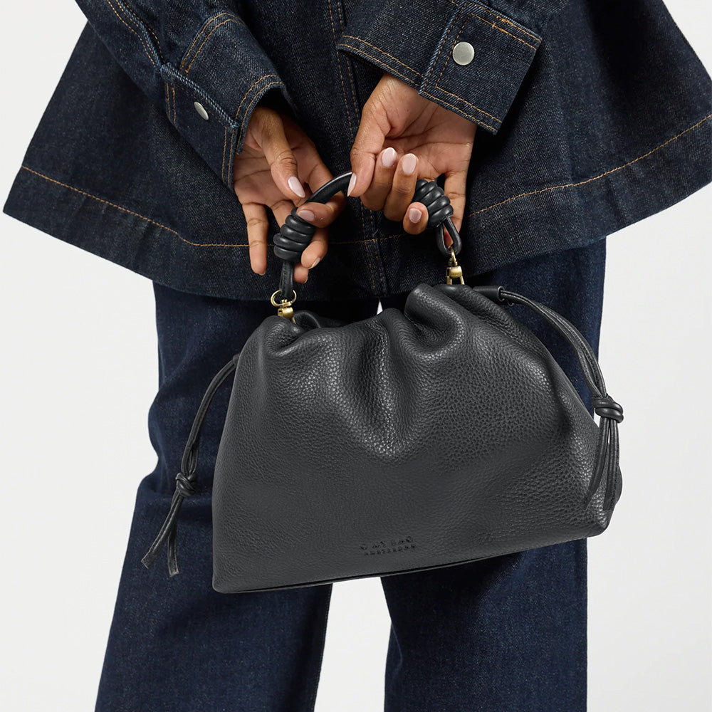 Bolso Kiki Mini Soft Grain Black