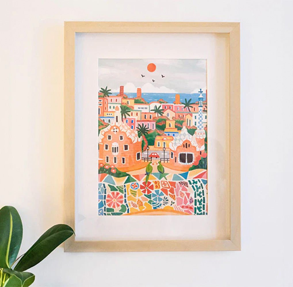 Paint by Number Kit - Barcelona