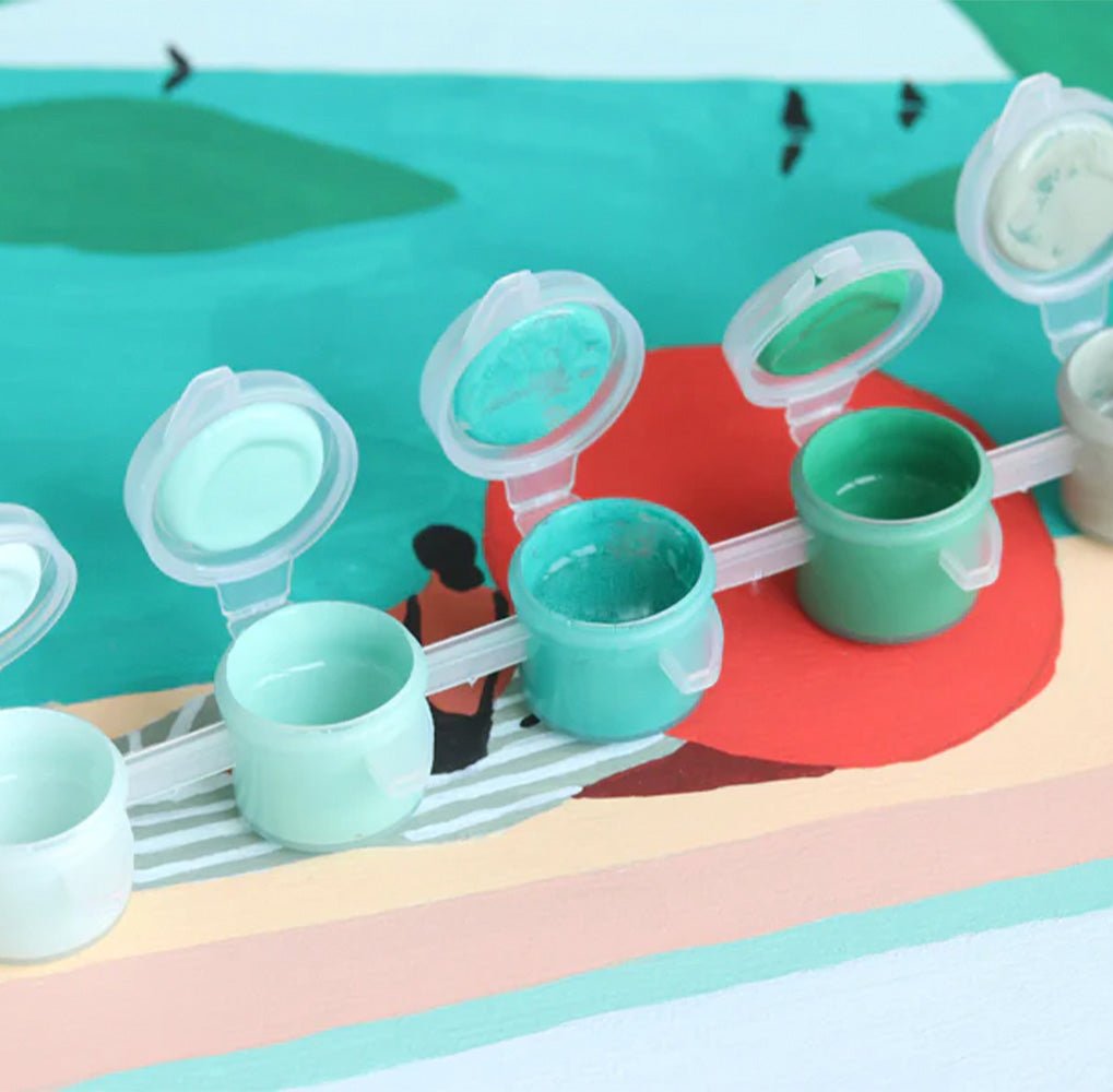 Paint by Number Kit - San Bartolomé by Léa Morichon