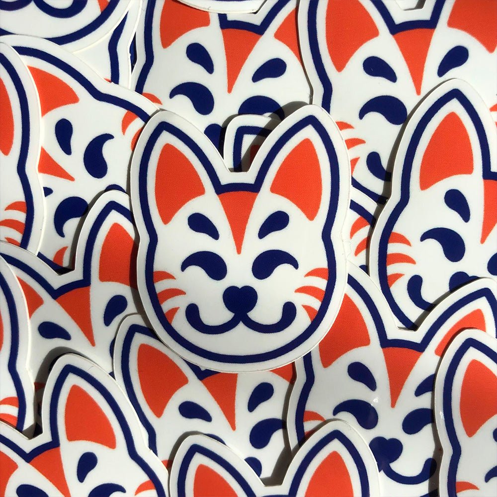 Pegatina «Kitsune Mask»