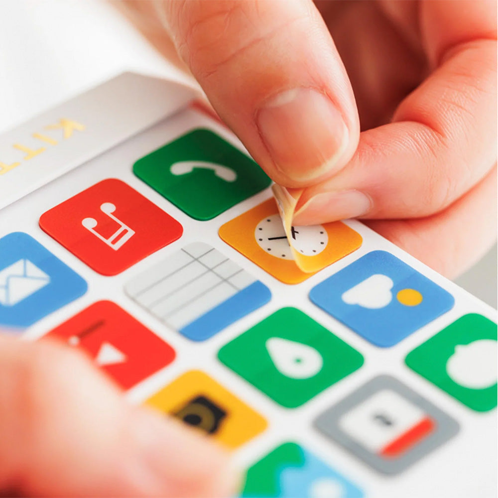 Pegatinas Transparente KITTA Theme Icon