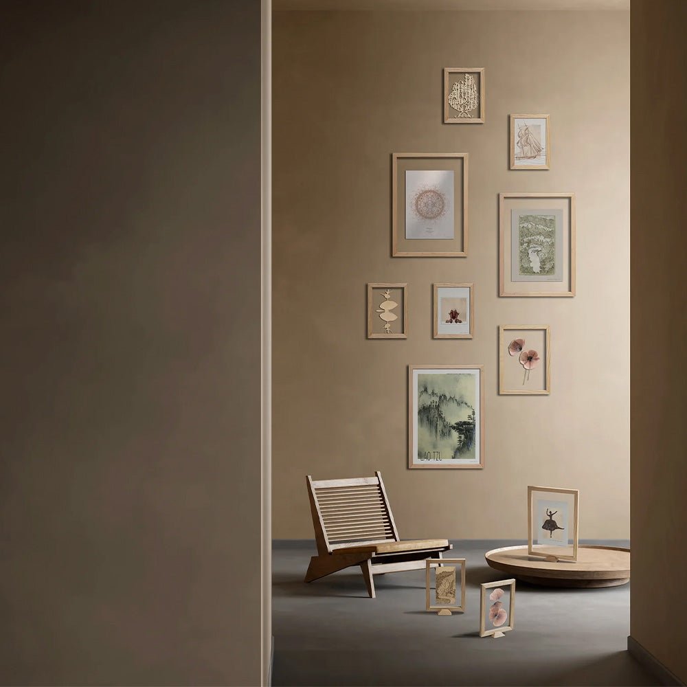 Marco Linia de Roble - A4 Incl. Soporte