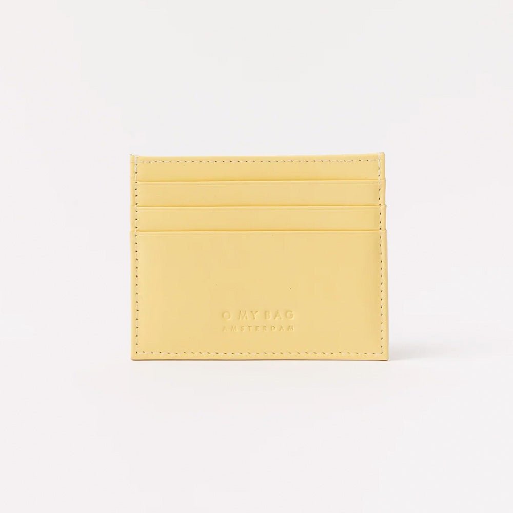 Porte-cartes classique en cuir jaune beurre Maxi de Mark's
