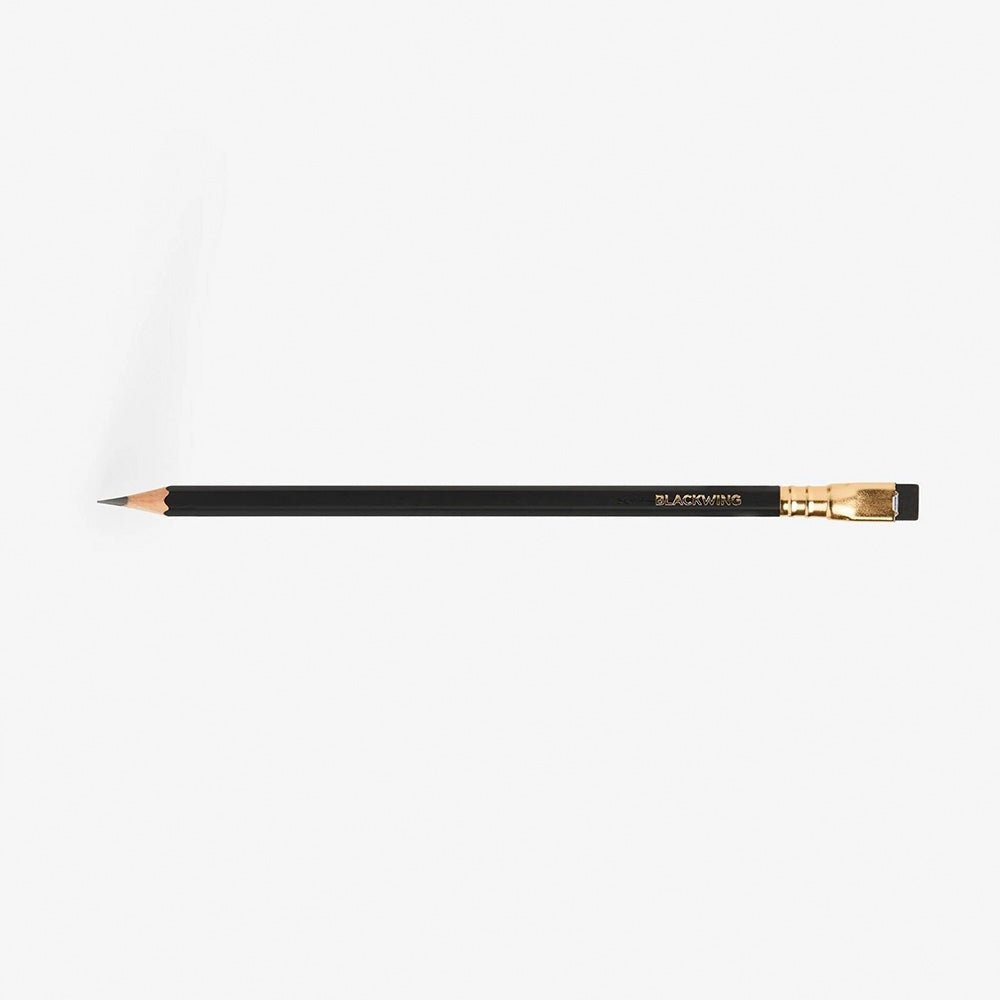 Lápiz Blackwing Matte Negro Gráfito Suave