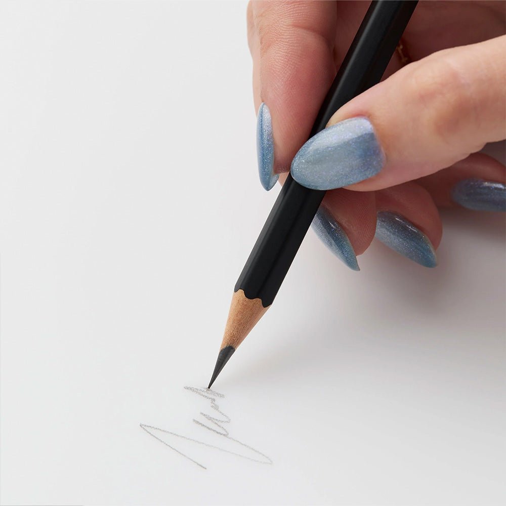 Lápiz Blackwing Matte Negro Gráfito Suave