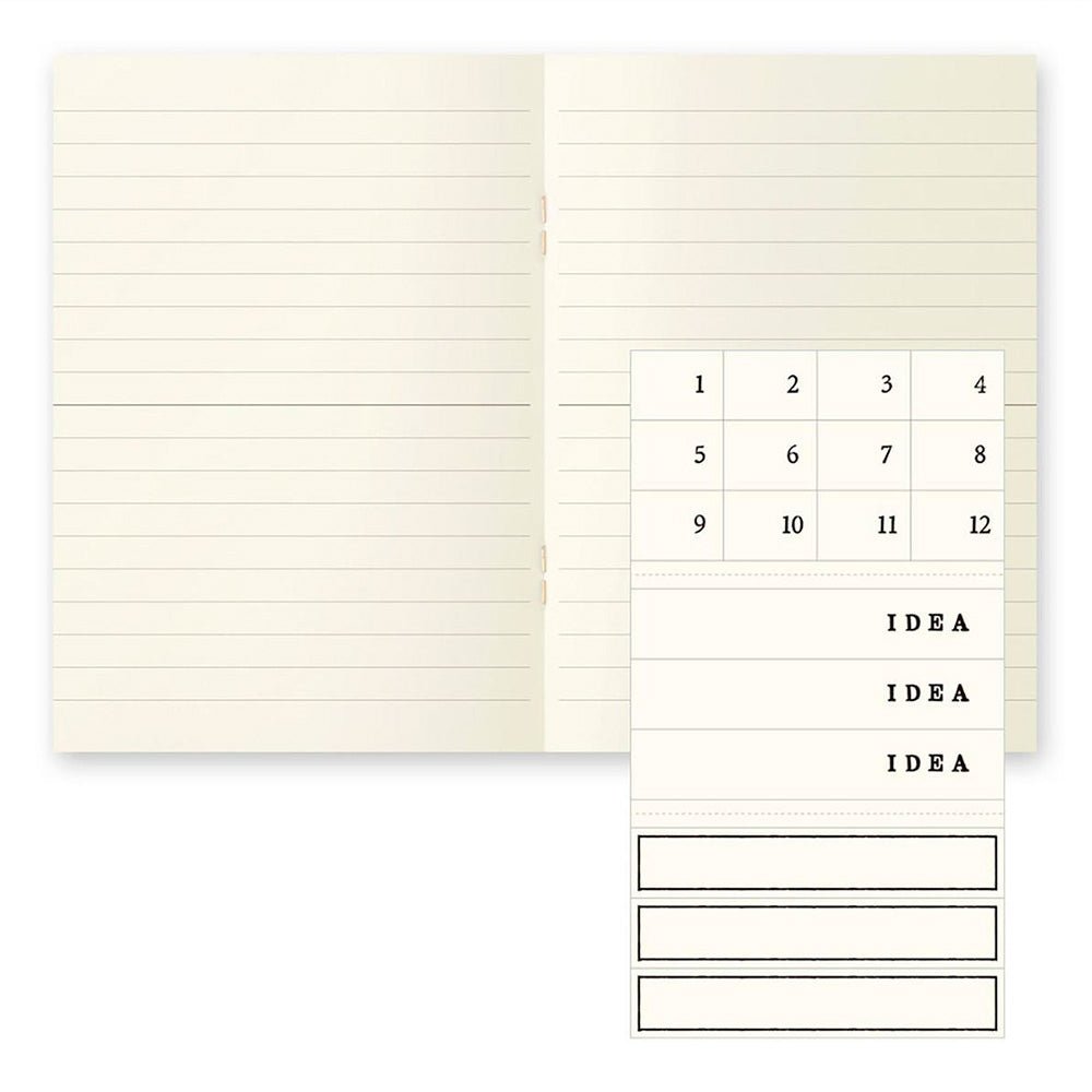 MD Notebook Light A6 (set of 3)
