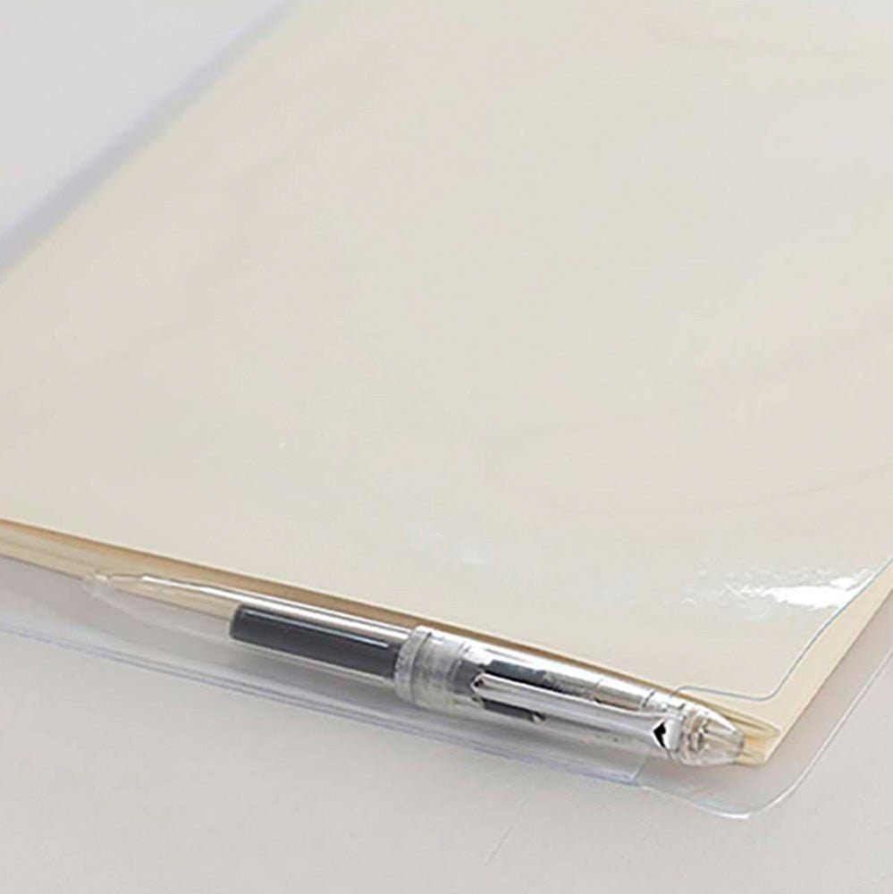 MD Notebook Cover Clear Bag for A4 Variant Horizontal