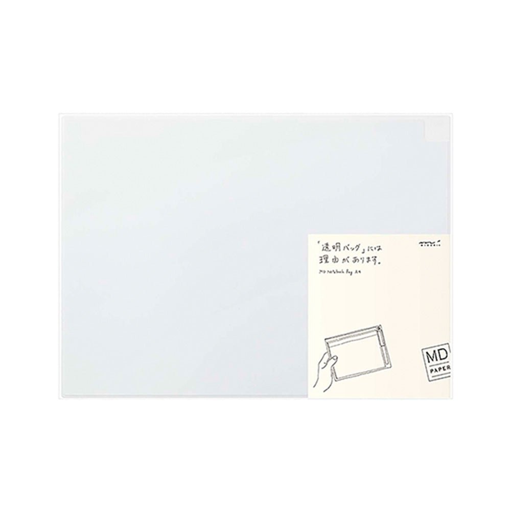 MD Notebook Cover Clear Bag for A4 Variant Horizontal