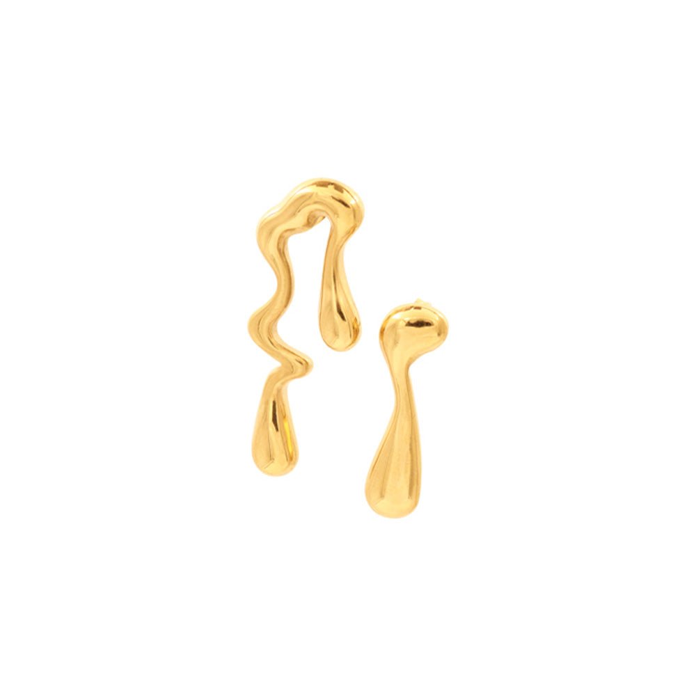 Pendientes Melt Oro