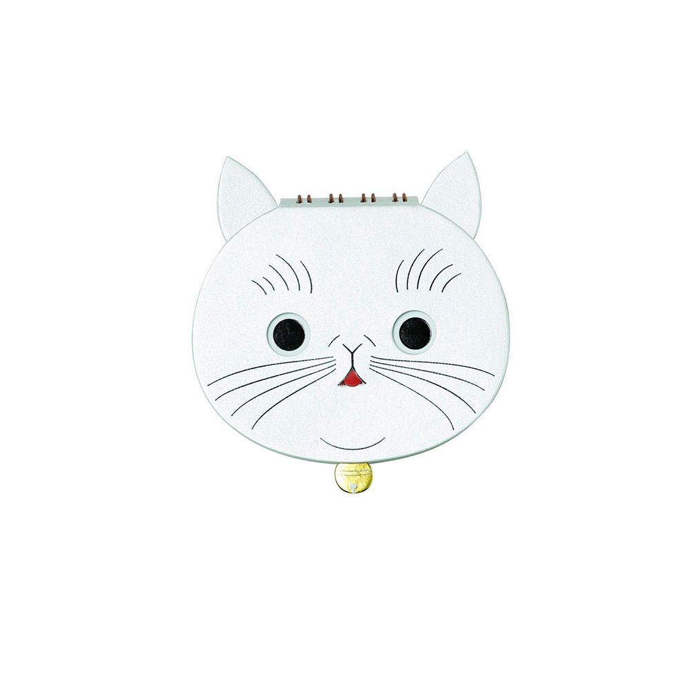 Bague chat Memo Blanc