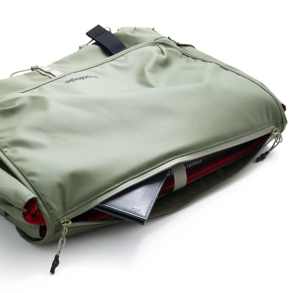 Messenger Sacoche Large Moss Dry